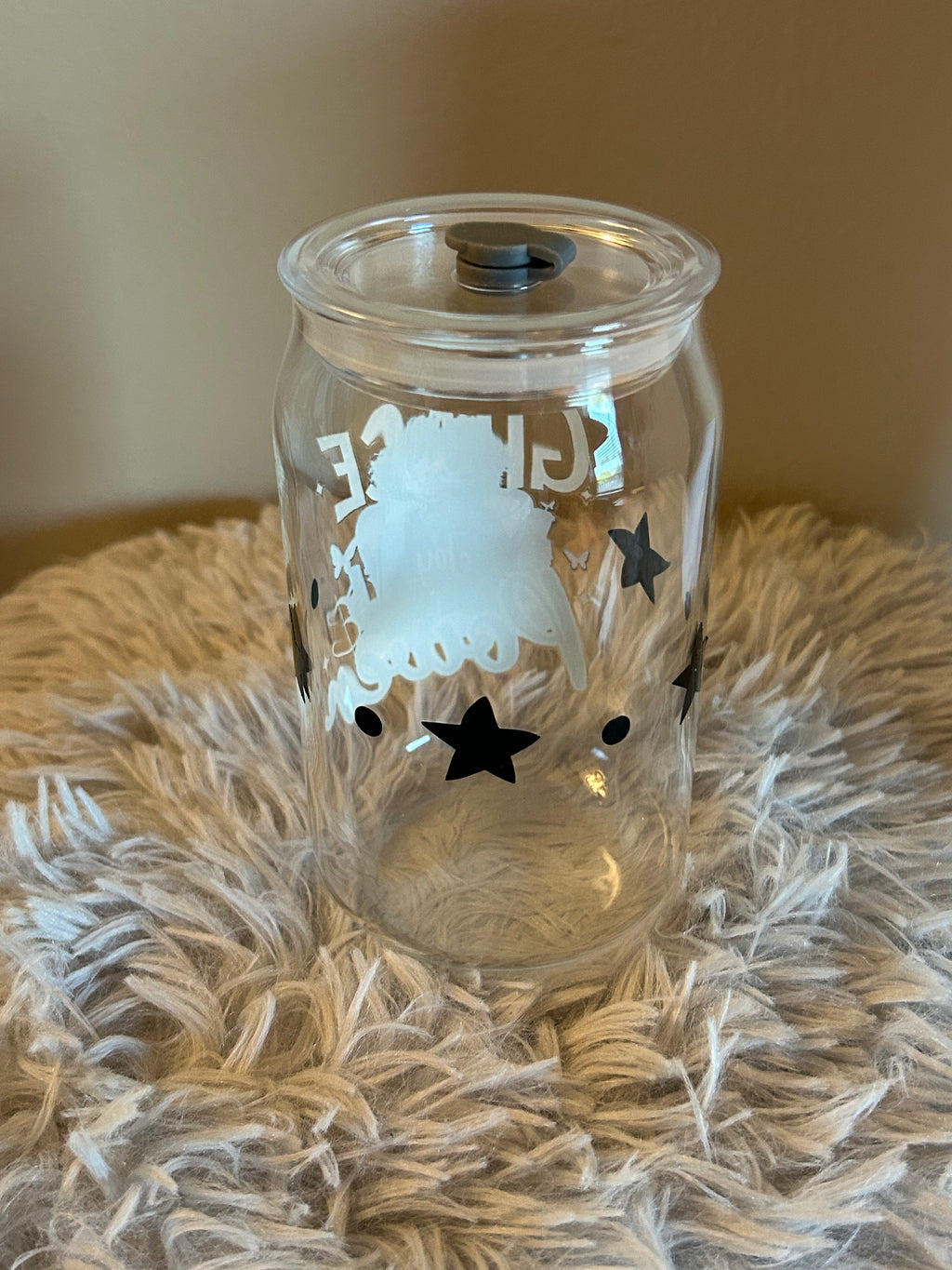 Grace & Power Glass Tumbler