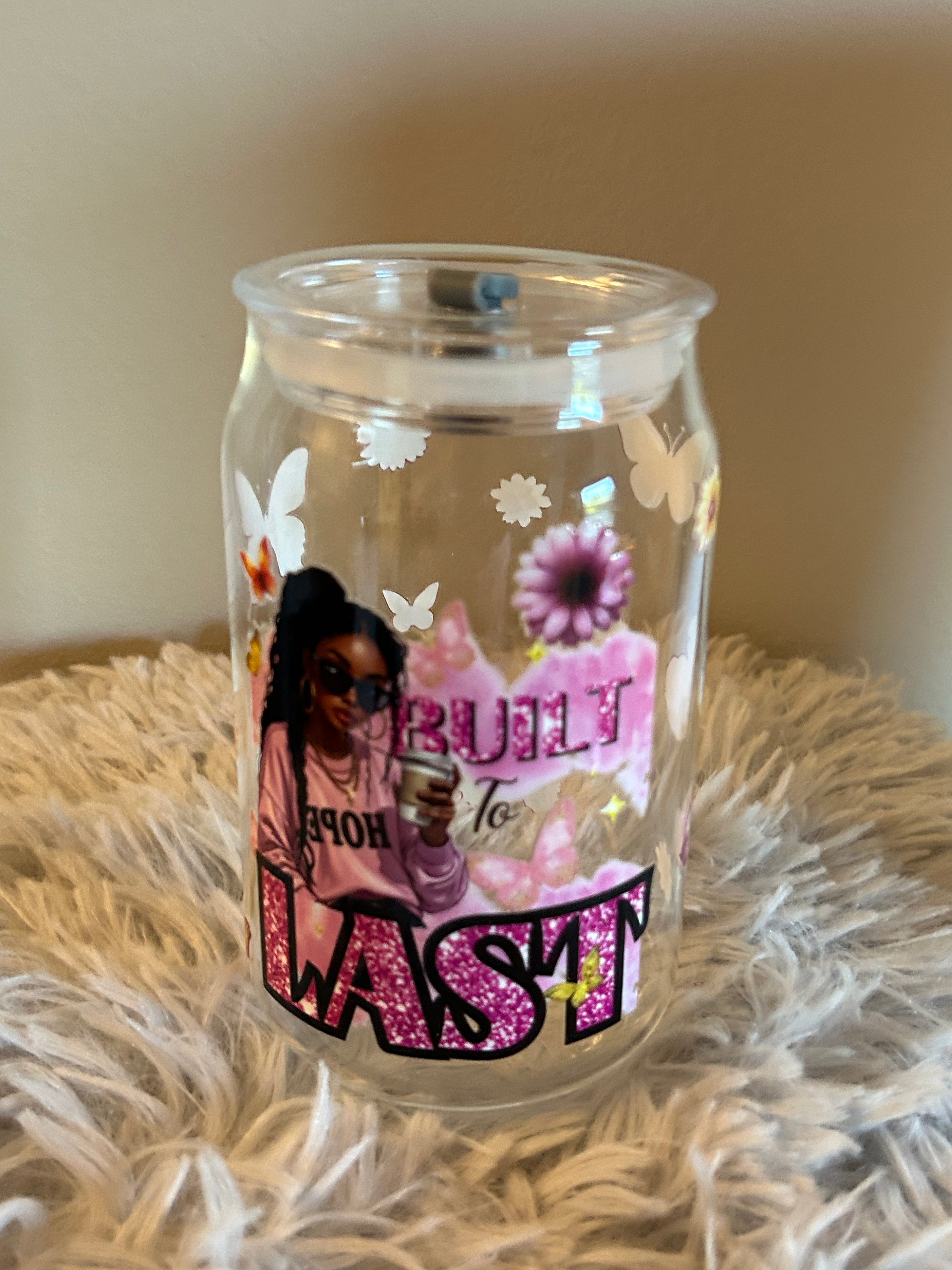 Built To Last Glass Tumbler